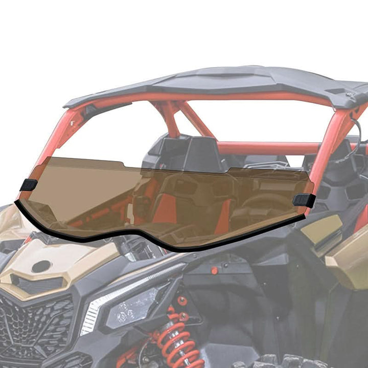 Can-Am x3 tinted half windshield