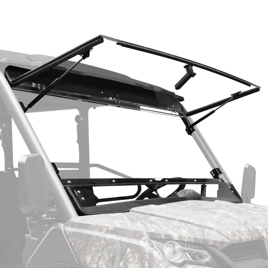 StarknightMT UForce 1000 flip windshield