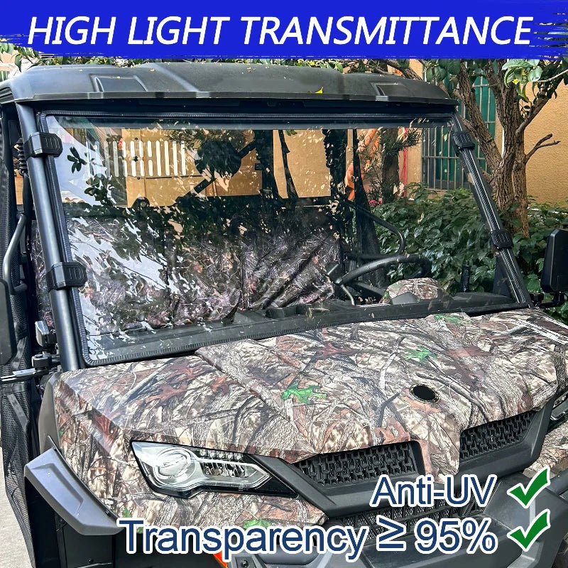 high light transmittance of uforce 1000 front windshield