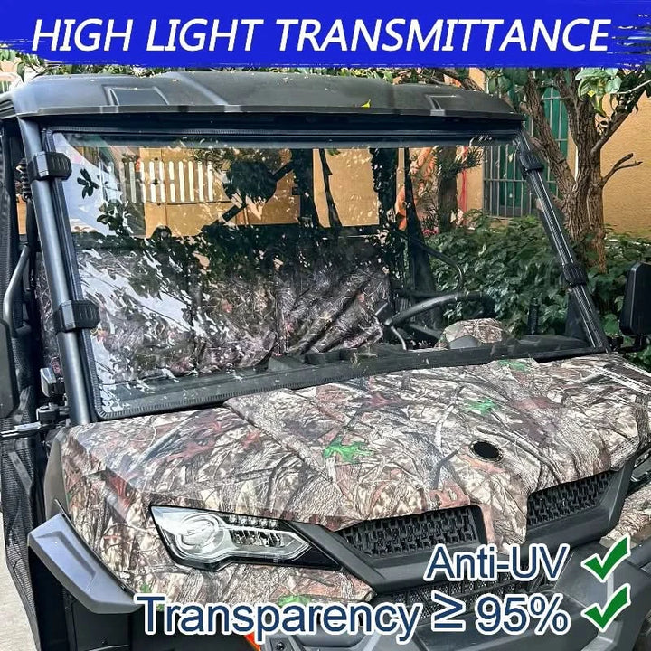 high light transmittance of UForce 1000 front windshield