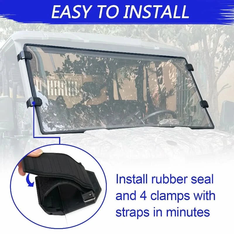 CFMOTO UForce 1000 front windshield esay installation