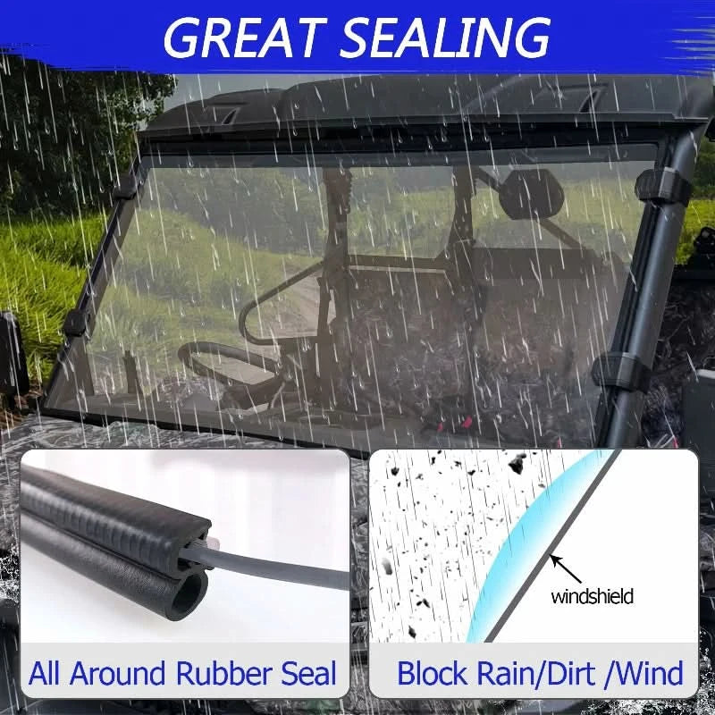 UForce 1000 front windshield great sealing