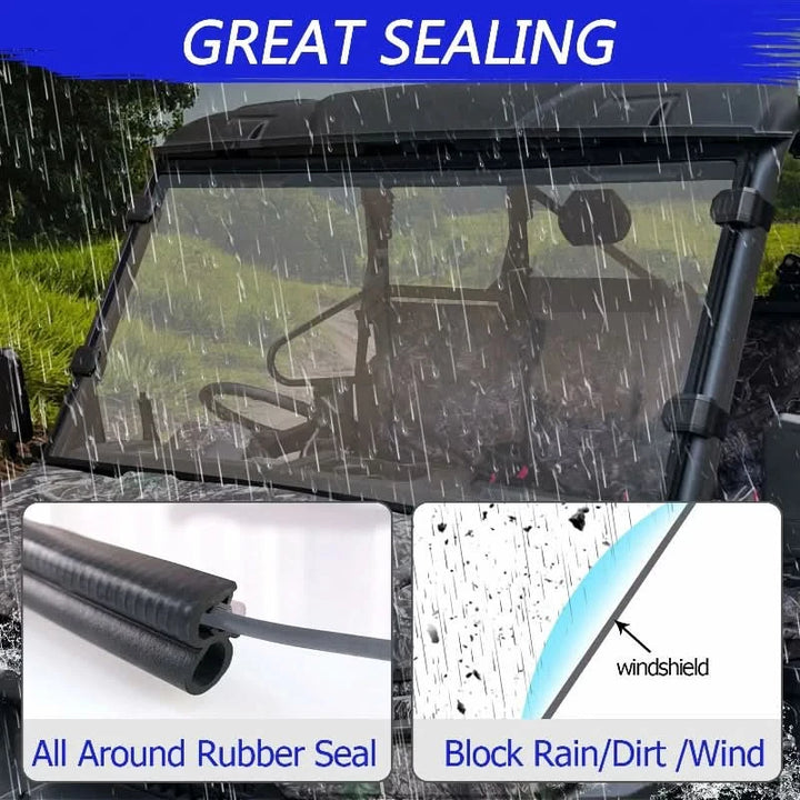 UForce 1000 front windshield great sealing