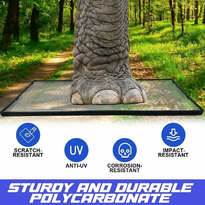 sturdy material of UForce 1000 front windshield