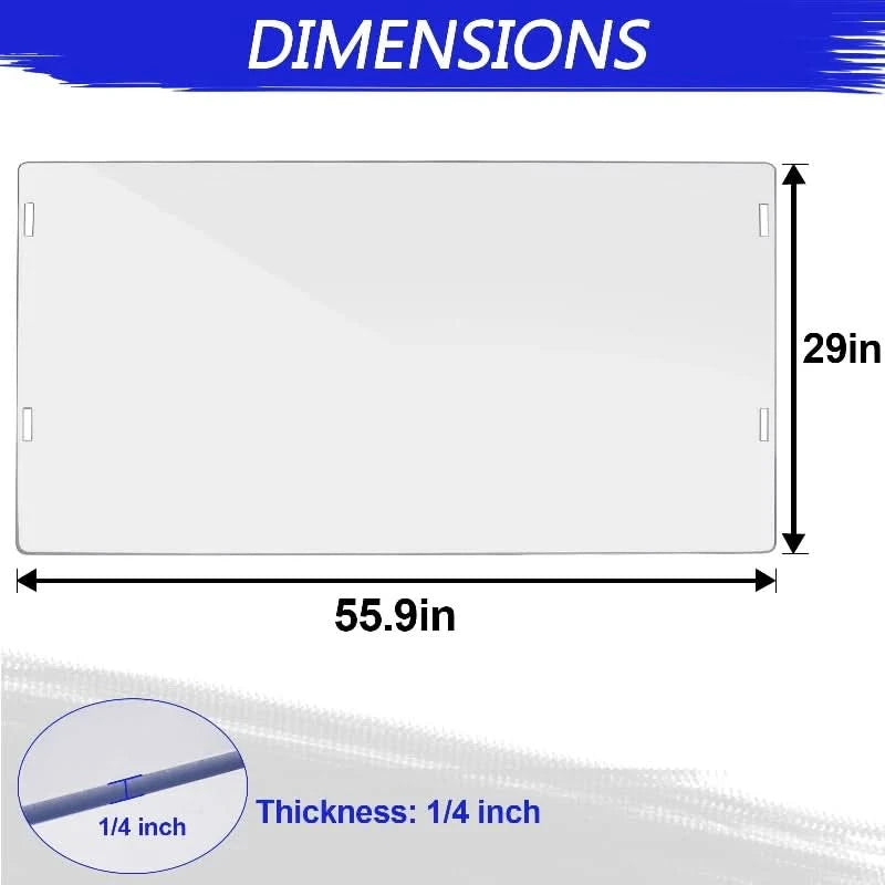 cfmoto uforce 1000 front windshield dimension 