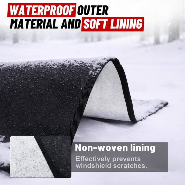 CFMOTO uforce 1000 windshield snow cover waterproof material
