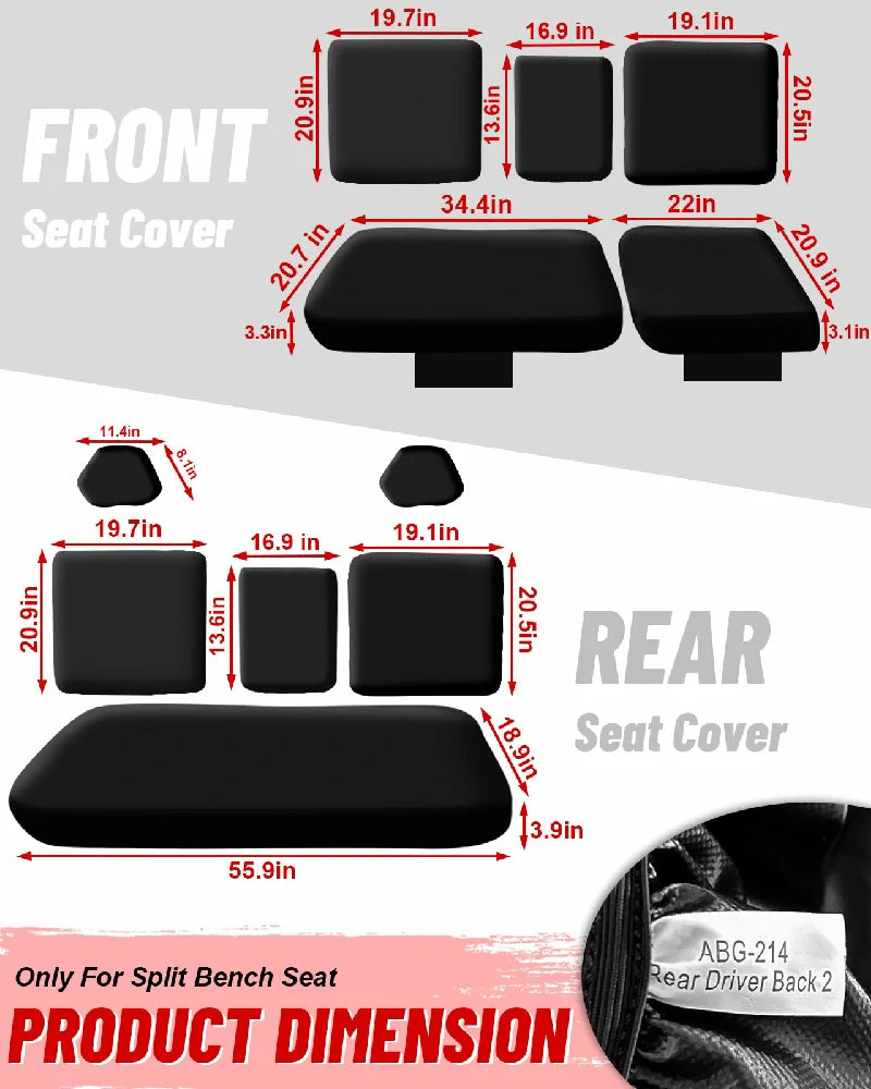 uforce 1000xl seat cover dimension