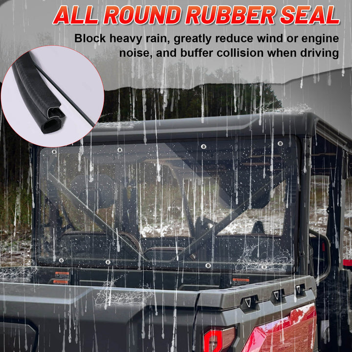 CFMOTO u10 pro rear windshiedl All-round rubber seal
