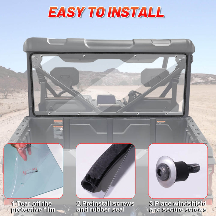 easy to install the u10 pro xl rear windshield