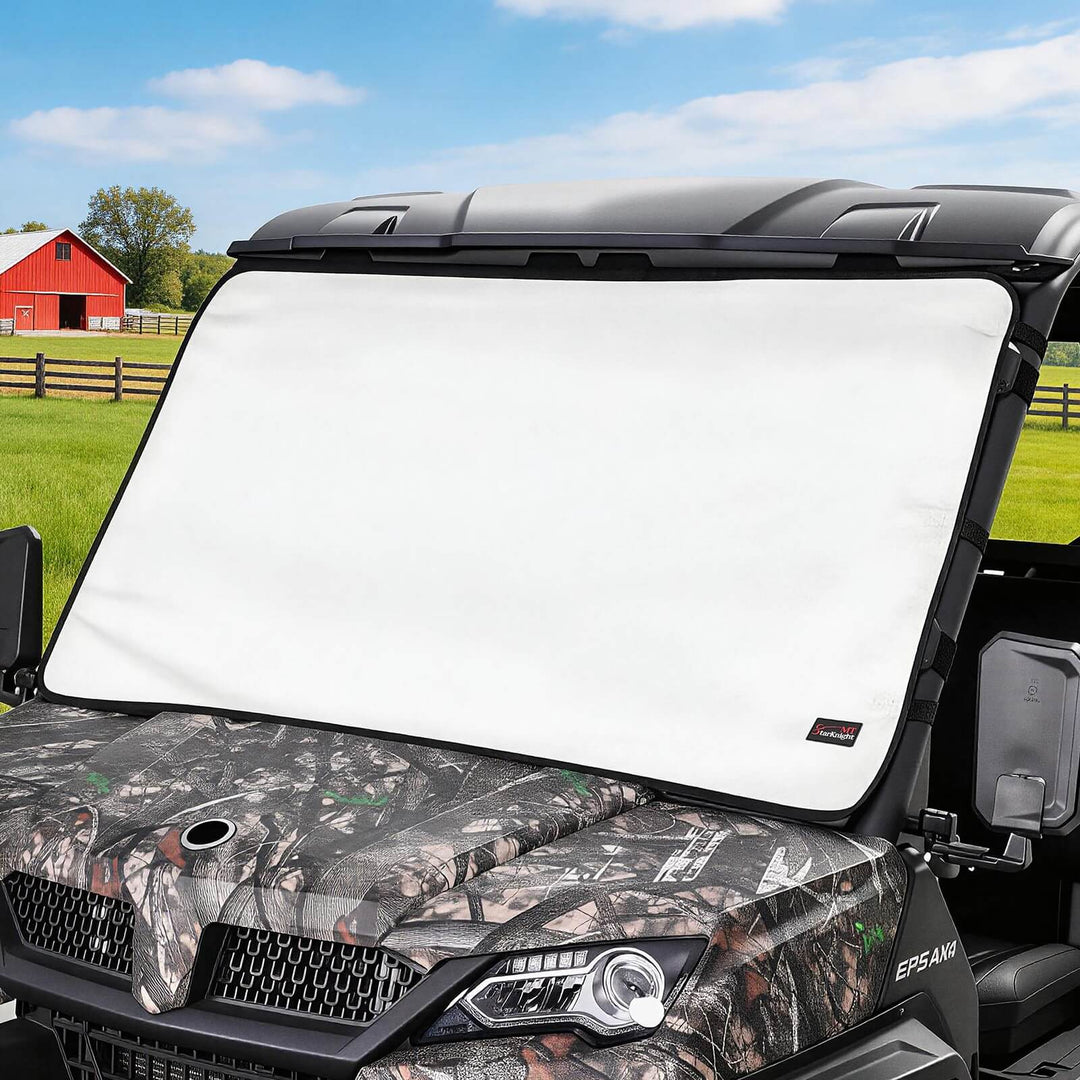 StarknightMT CFMOTO uforce u10 pro windshield snow cover