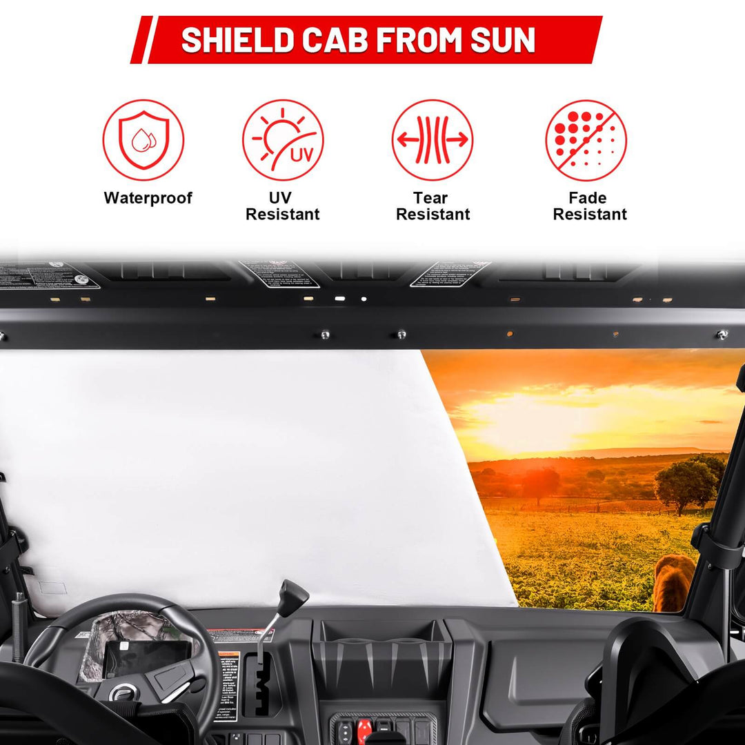 uforce 1000 windshield snow cover uv and tear resistant