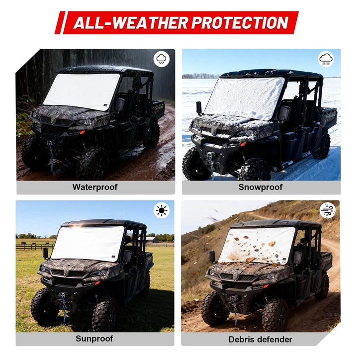uforce u10 pro windshield snow cover all-weather protection