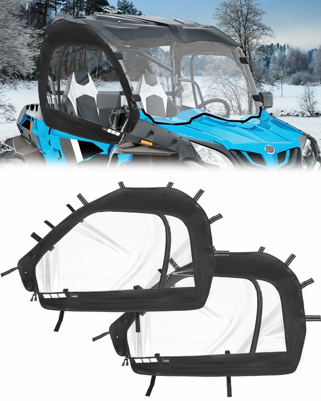 StarknightMT cfmoto zforce 800ex soft cab enclosure