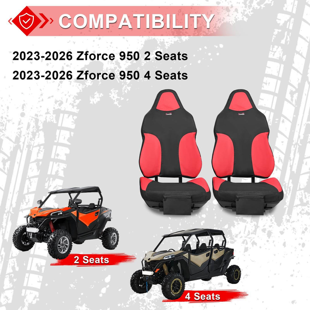 seat covers compatible with 2023-2026 Zforce 950 models 