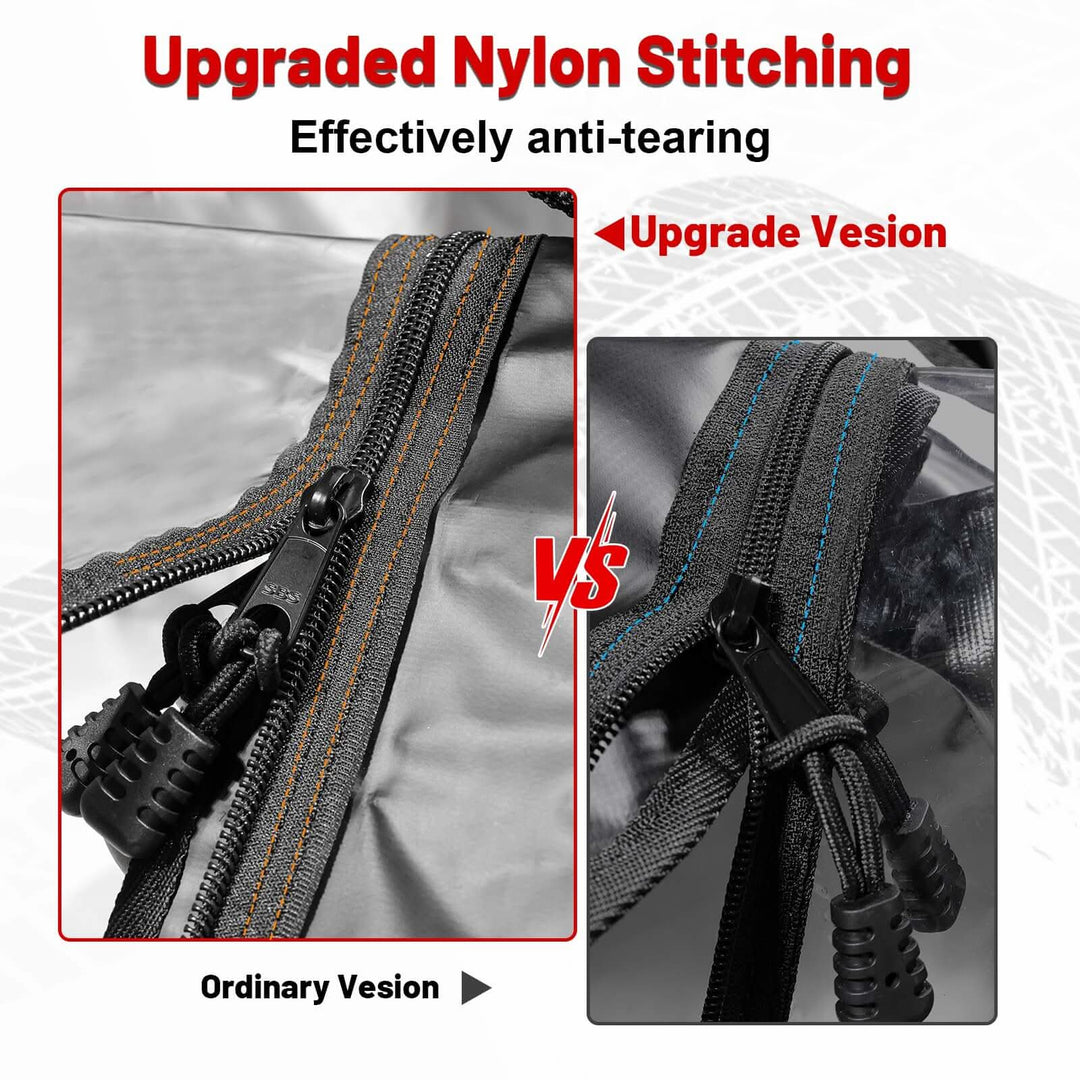Upgraded nylon stitching of zforce soft cab enclosure
