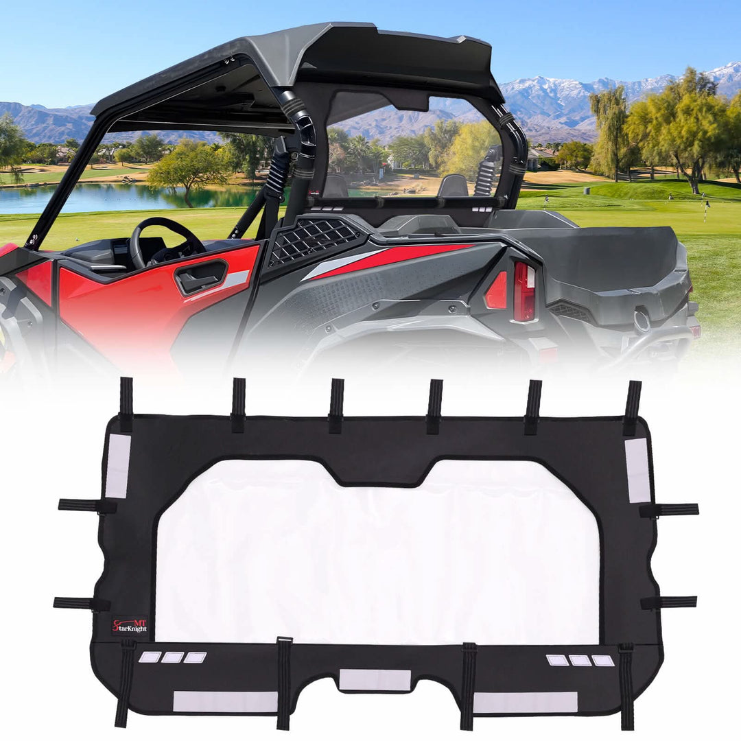 StarknightMT CFMOTO zforce 950 sport soft rear windshield