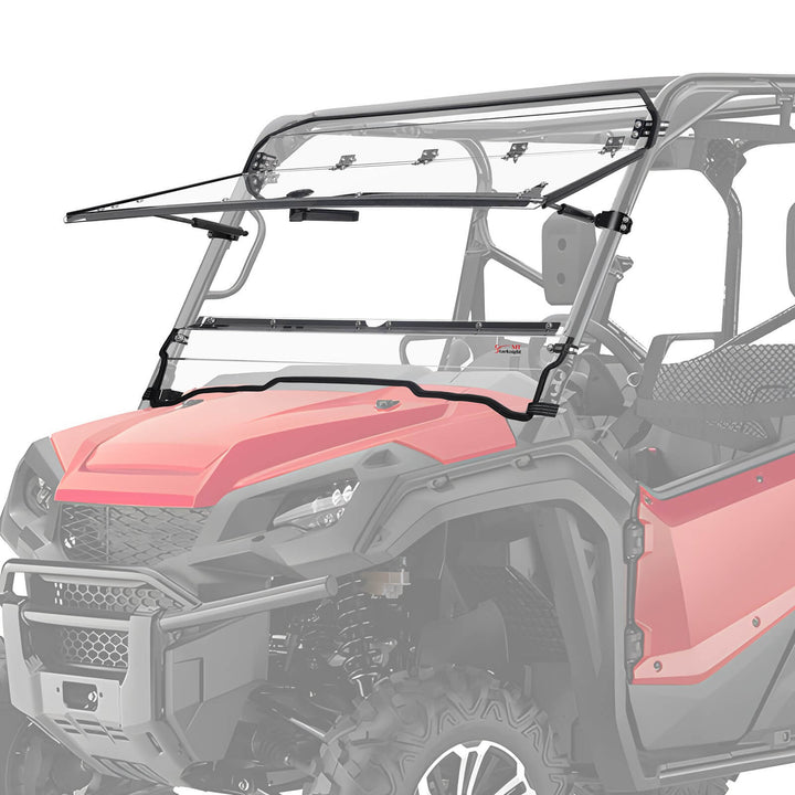 StarknightMT Pioneer 1000 Flip Windshield