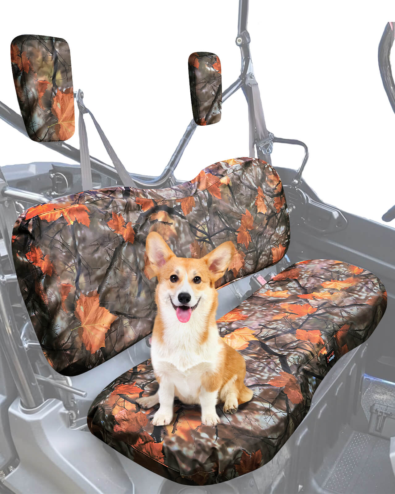 Starknightmt Honda pioneer 1000 maple camouflage seat covers