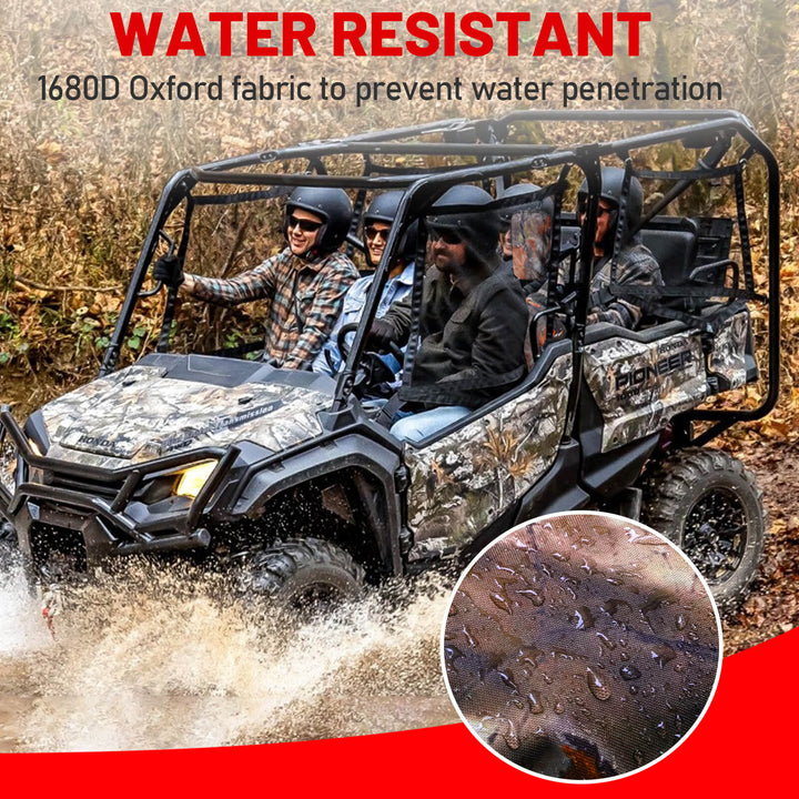 pioneer 1000 maple seat covers water resistant feature