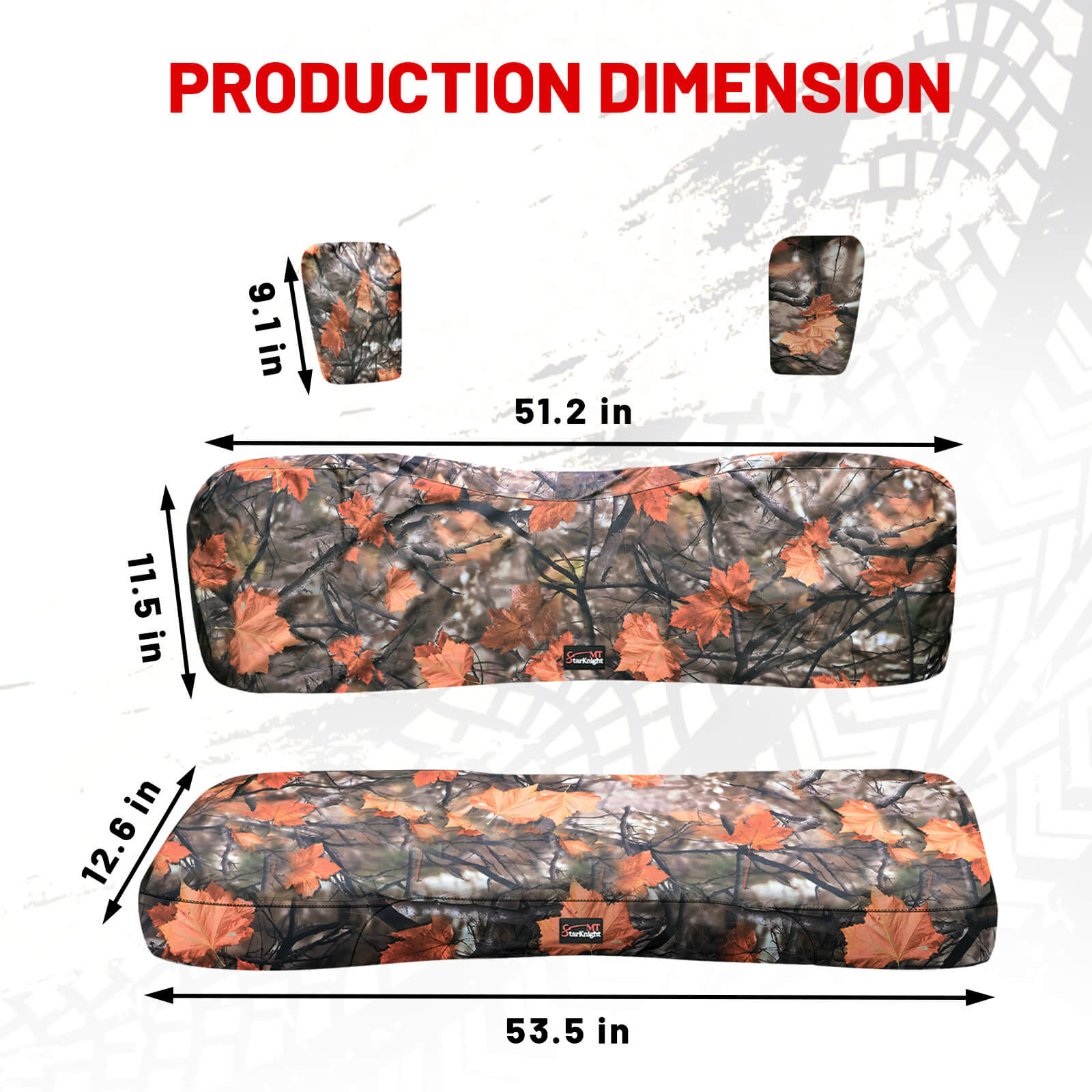 pioneer 1000 maple camouflage seat covers dimension 