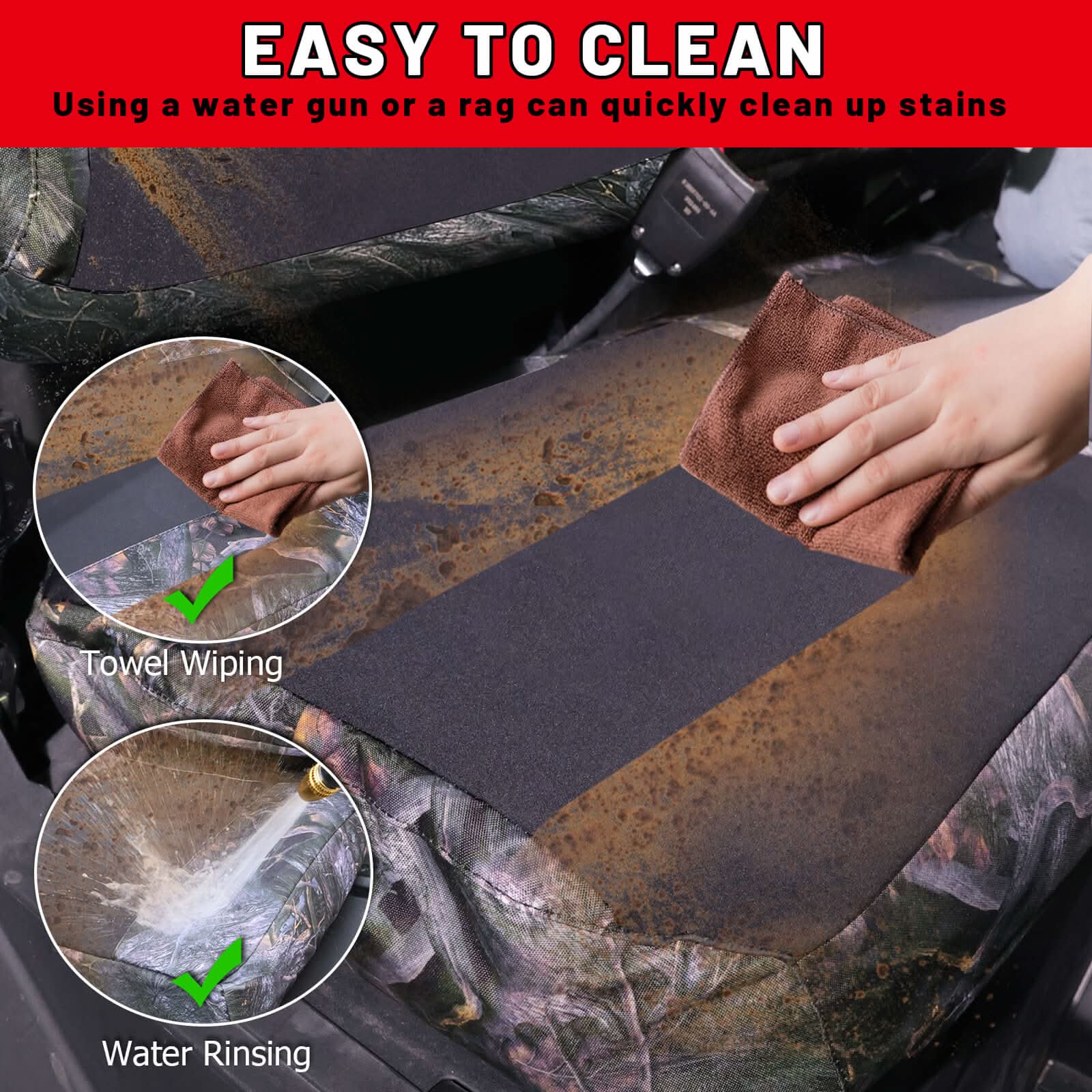 Honda Pioneer 1000 Upgraded Neoprene Seat Covers