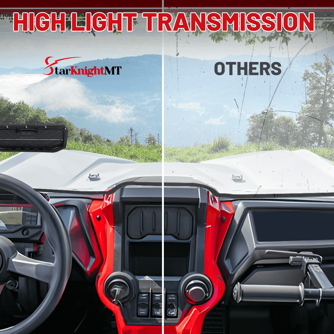 honda talon 1000r windshield high light transmission 