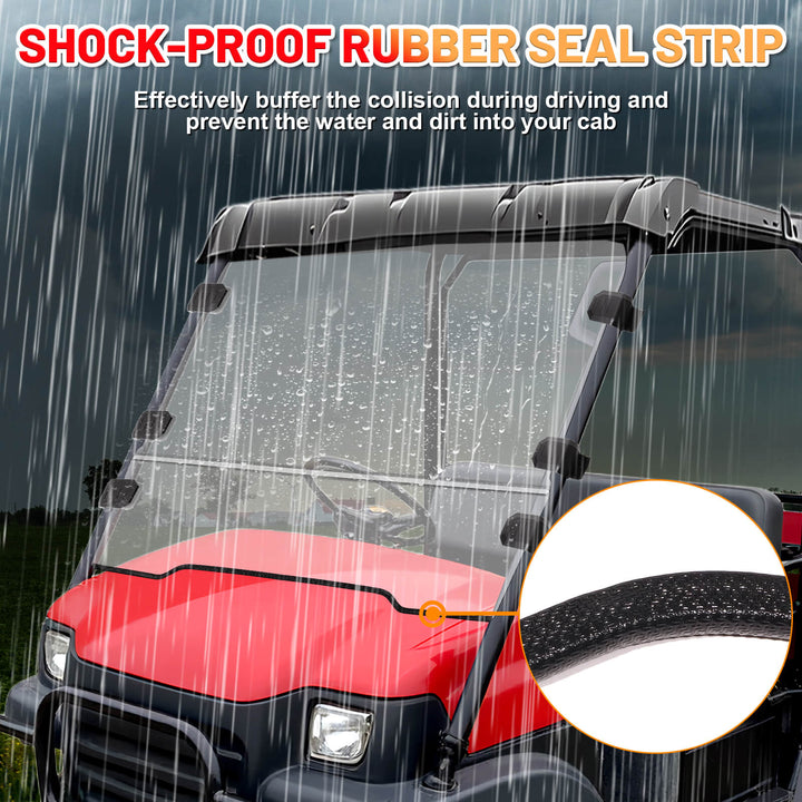 Mule 3010 windshield shock-proof rubber seal 