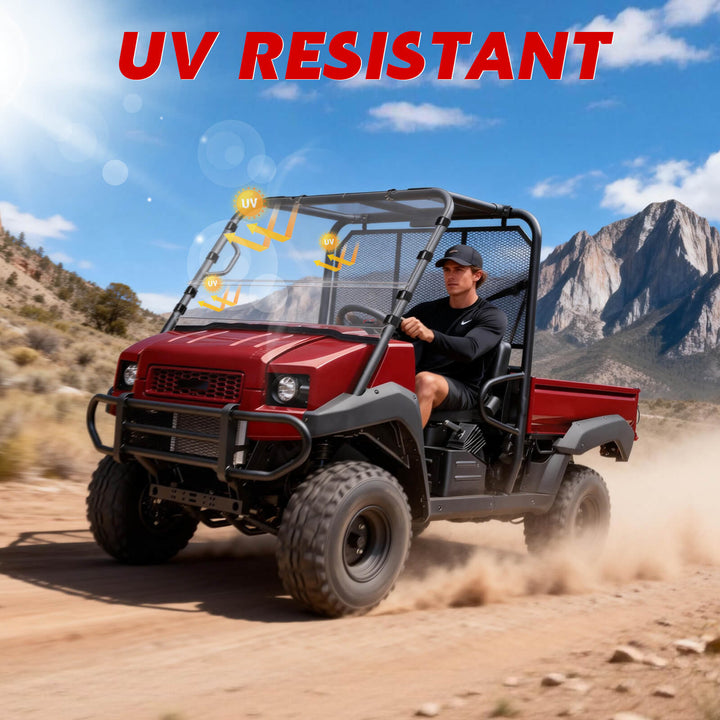 Kawasaki mule 4000 windshield uv resistance