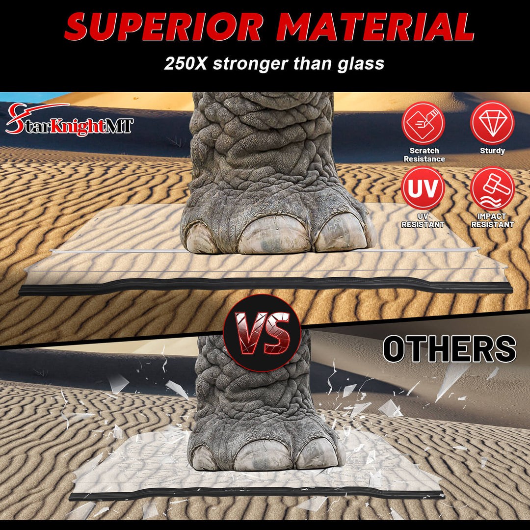Kawasaki mule 4010 windshield superior material 