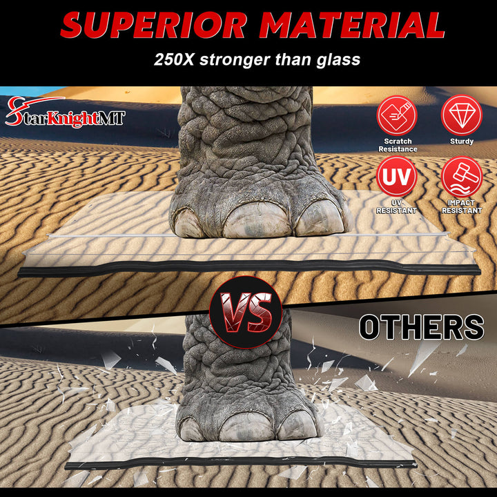 Kawasaki mule 4010 windshield superior material 