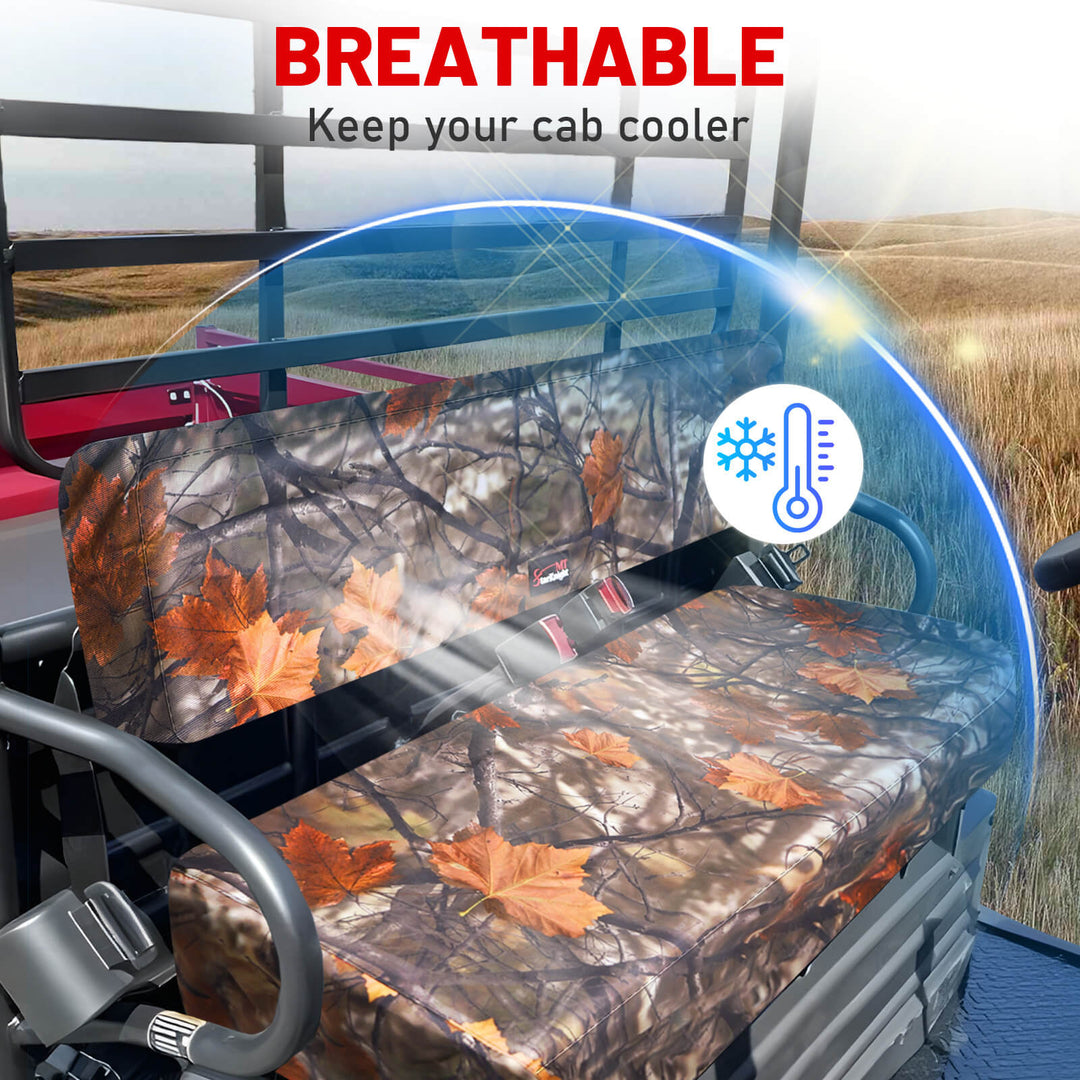 mule 4010 maple camouflage seat covers breathable features
