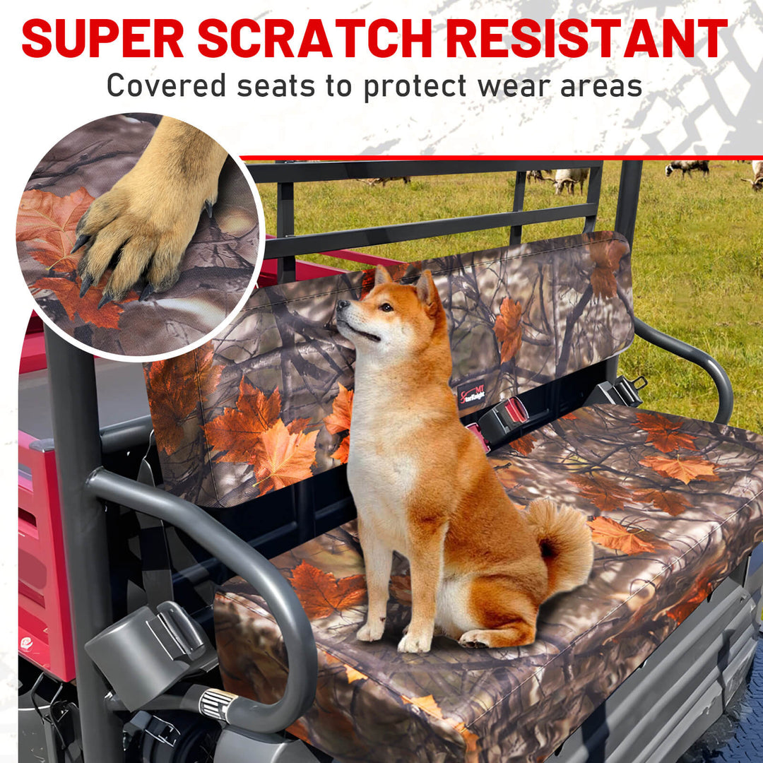 super scratch reisistant of mule 3010 camouflage seat covers