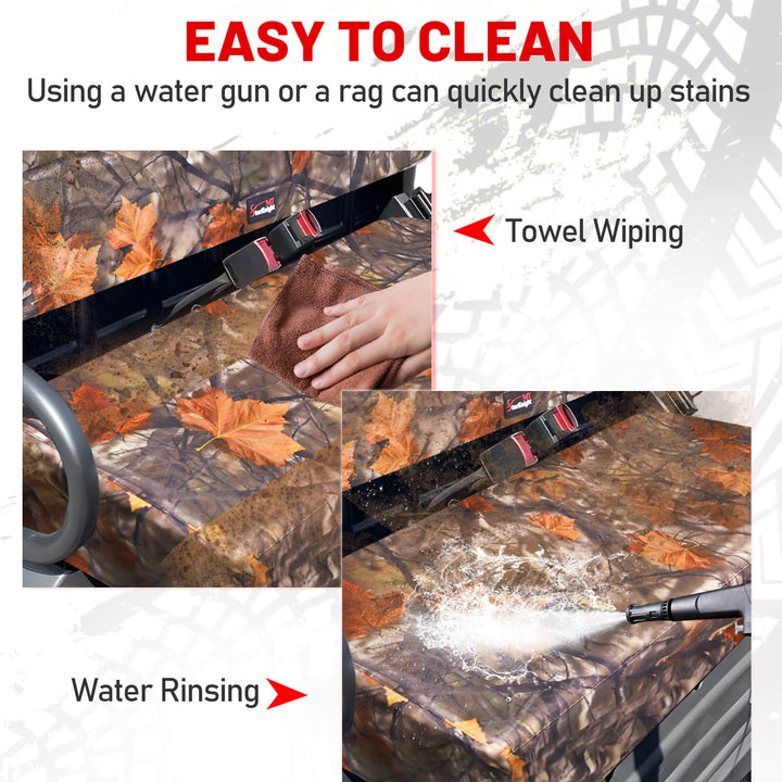 easy to clean the mule 3000 maple seat covers