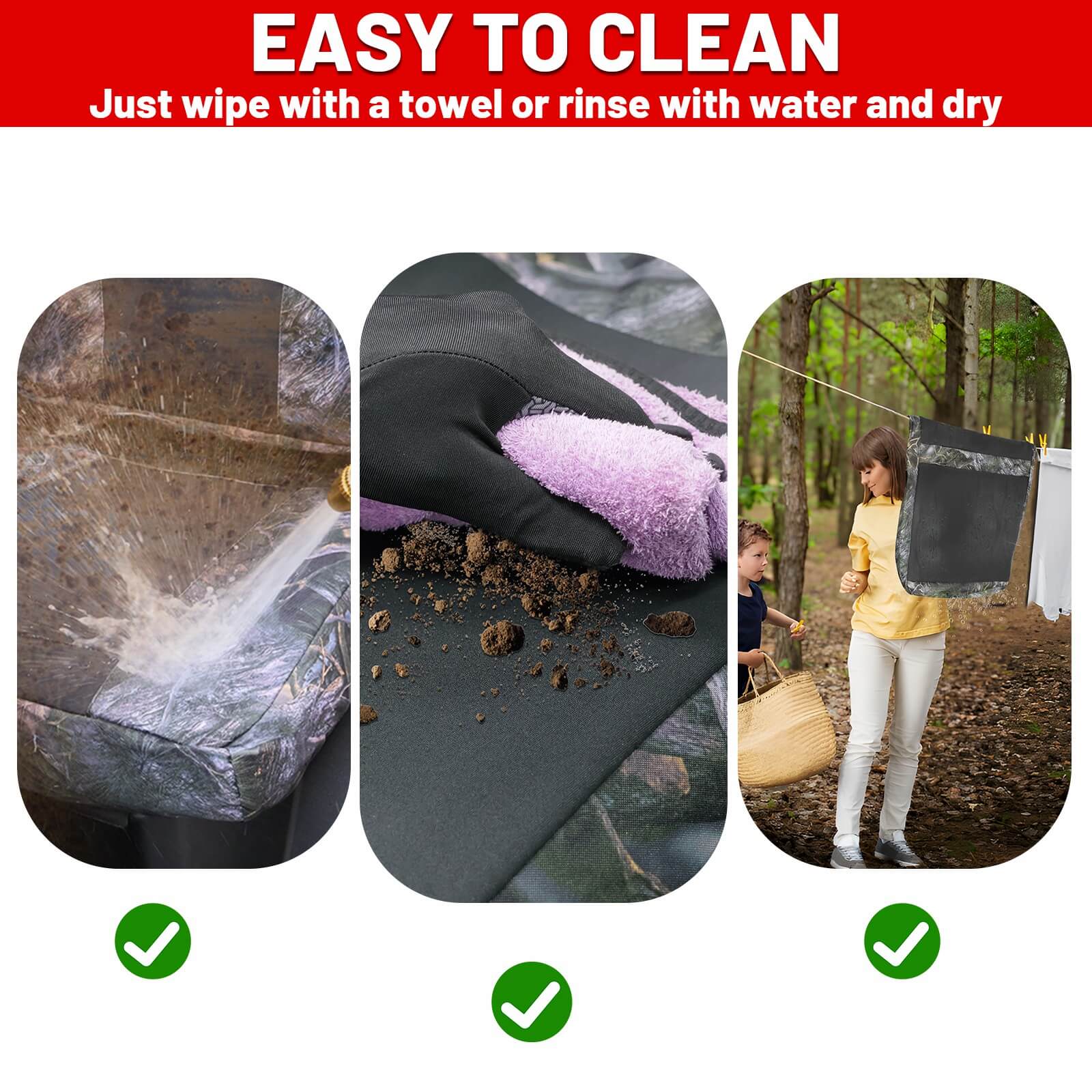 easy to clean the kawasaki mule pro upgraded neoprene seat covers