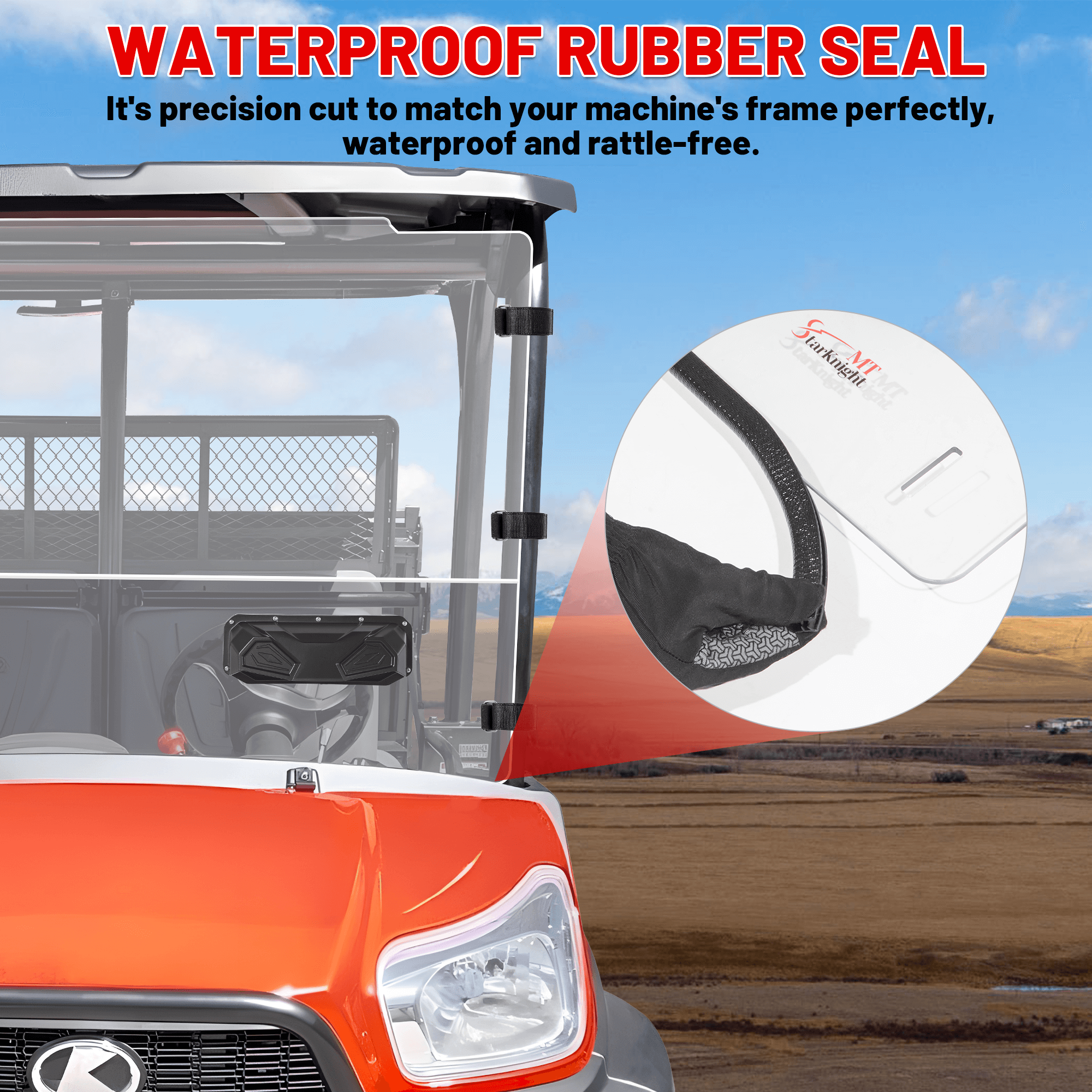 RTV X900 windshield wateproof rubber seal 
