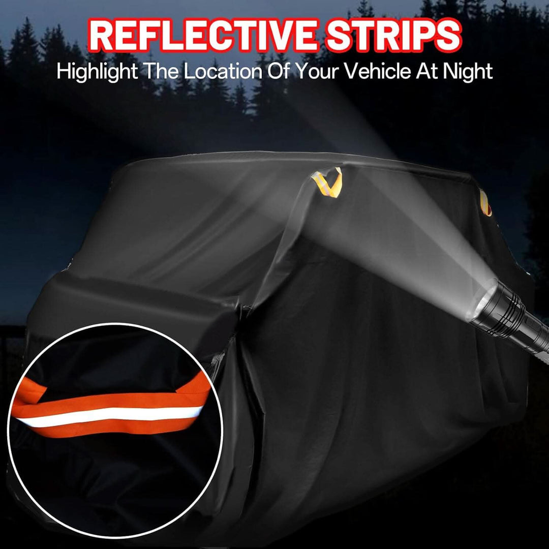 reflective strips of 420D UTV cover
