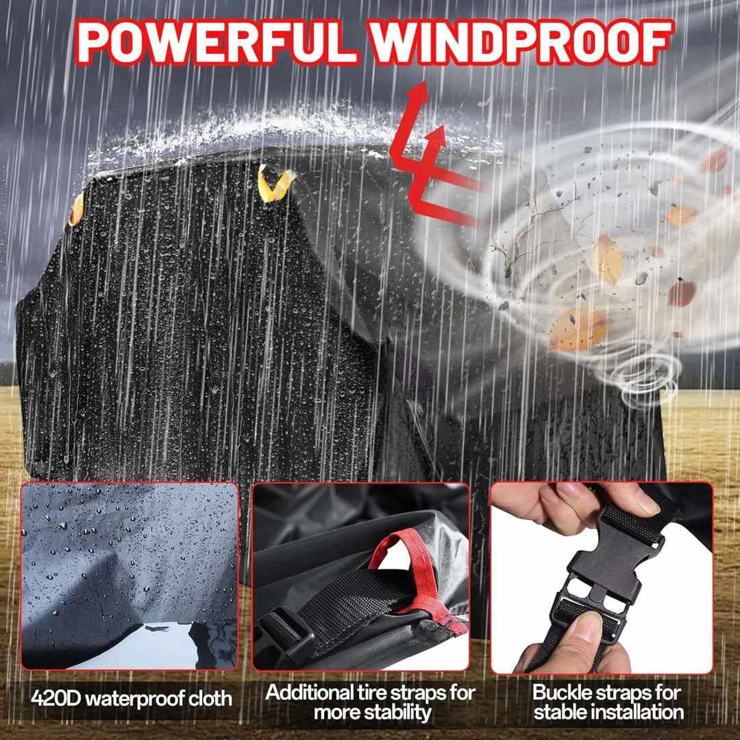 large utv cover have powerful windproof