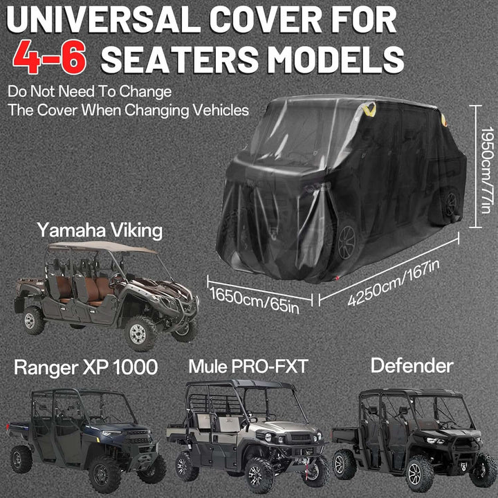 universal cover for 4-6 seaters models