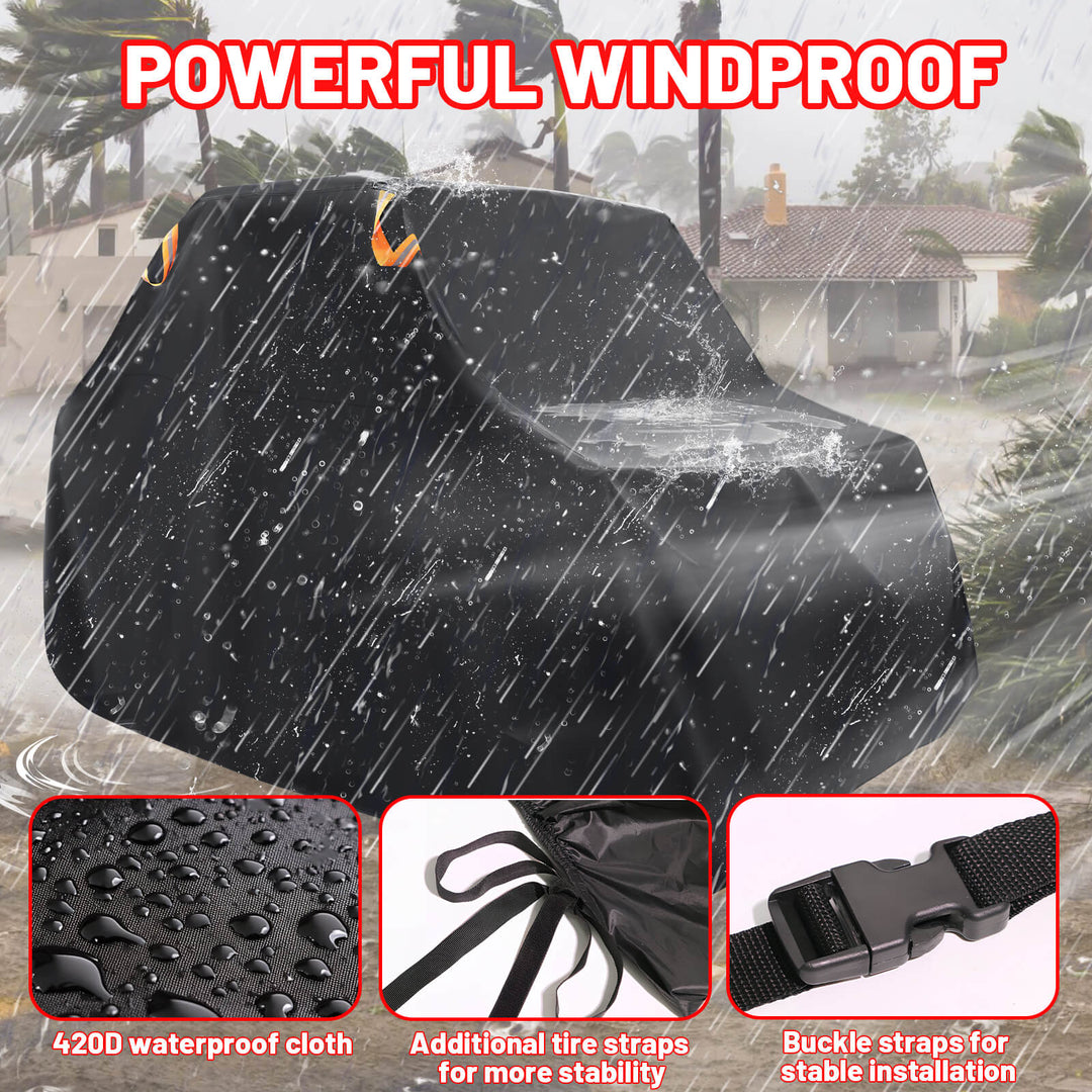 2-3 seater UTV cover powerful windproof