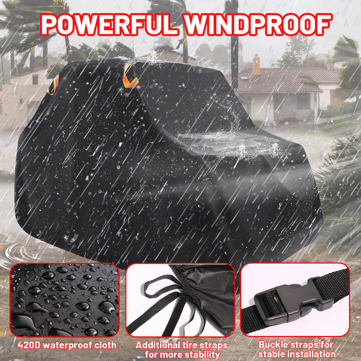 2-3 seater UTV cover powerful windproof