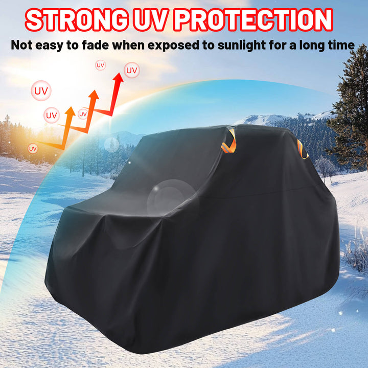 strong uv protection for large 210D 2-3 seater utv cover