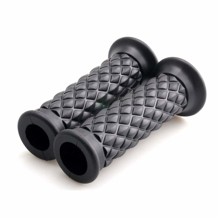 black motorcycle handbar vintage style