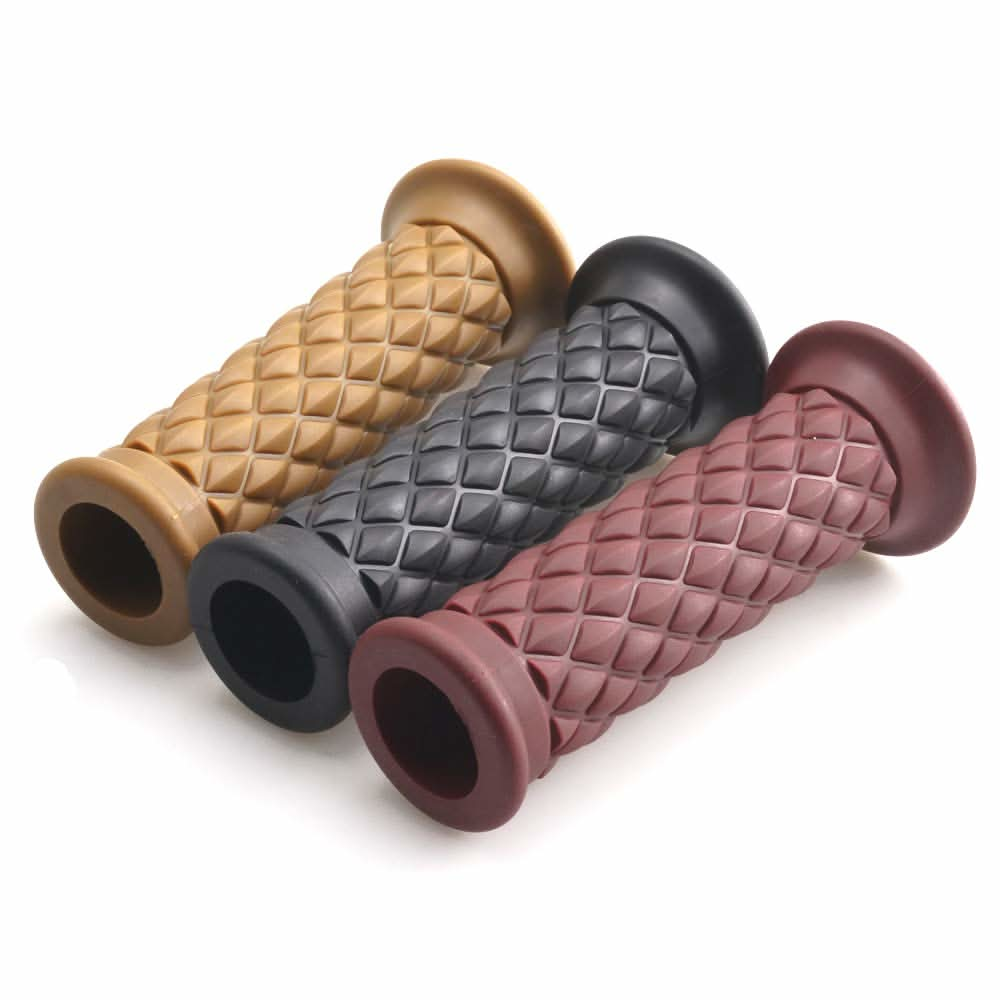 three color of motorcycle handbar with vintage