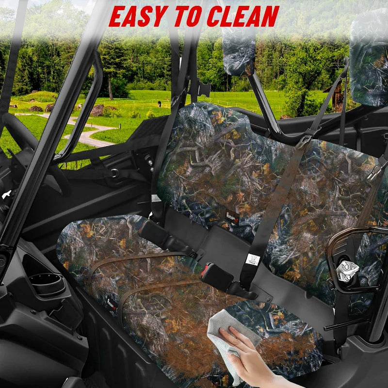 easy to clean the pioneer camo seat covers