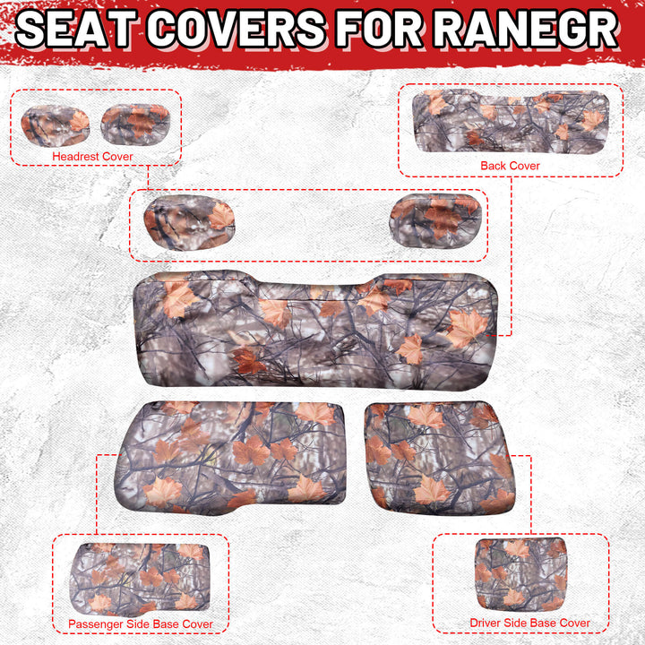 Package Set of seat covers for Ranegr vehicle 