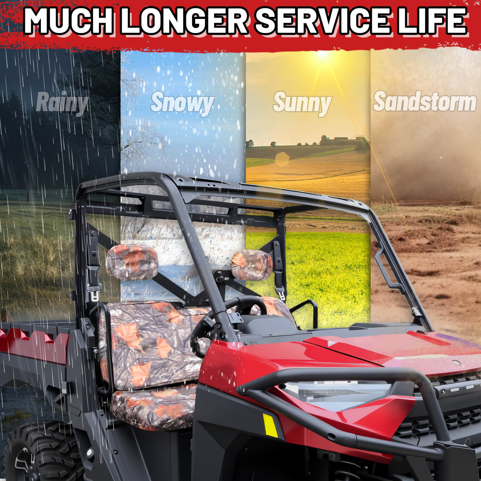 use maple camouflage seat cover extent seat service life