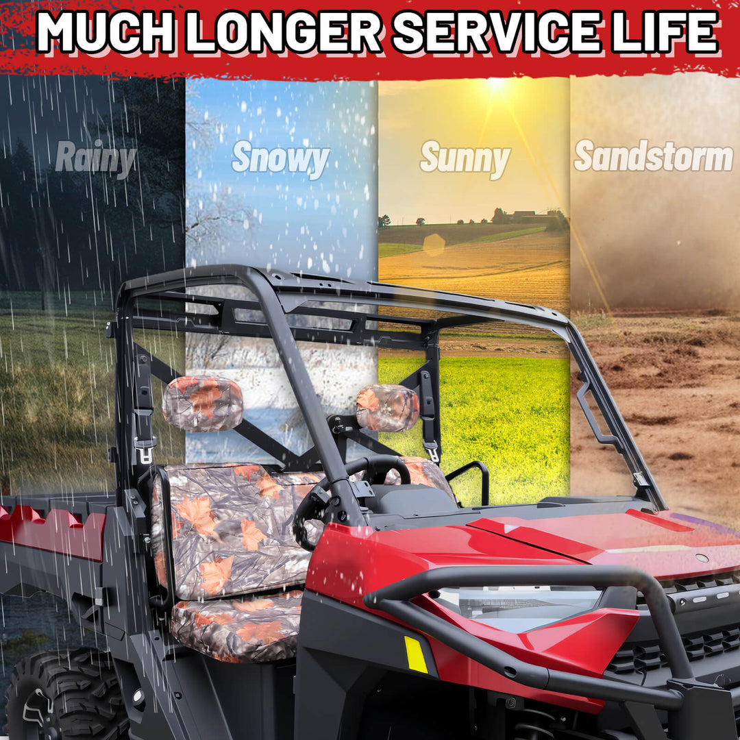 use maple camouflage seat cover extent seat service life