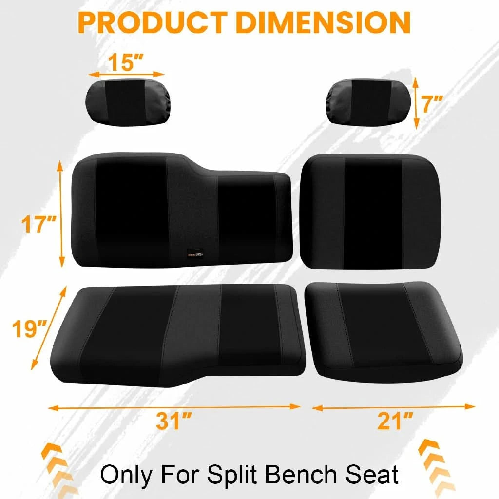 polaris ranger 1000 seat cover dimension