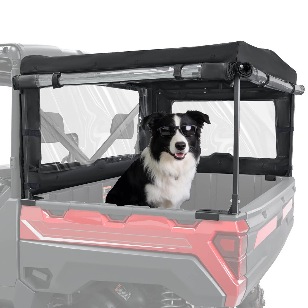 StarknightMT Polaris ranger xp 1000 soft cargo camper bed cover rack