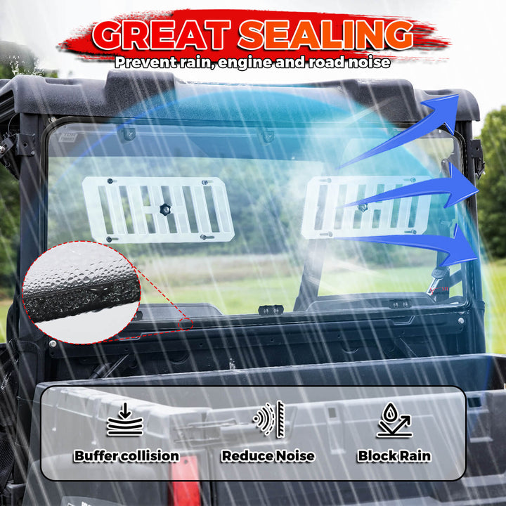 great sealing of ranger midsize vented rear windshield